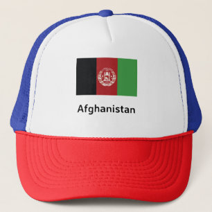 Gorra De Camionero Bandera de Afganistán