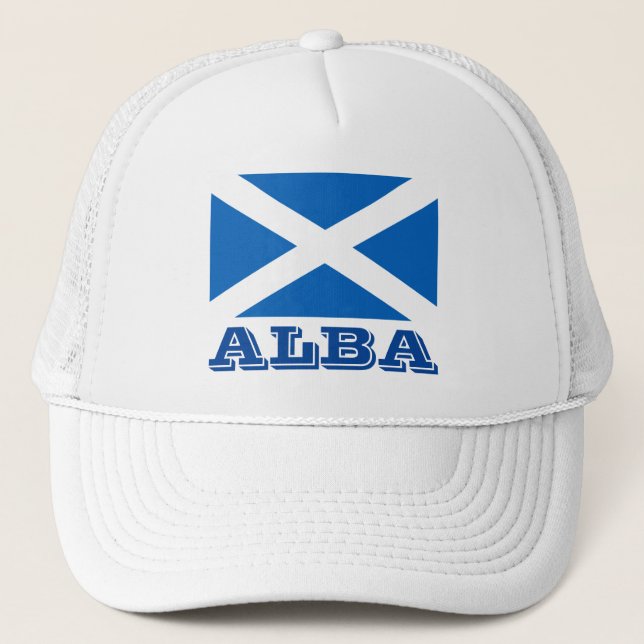 Gorra De Camionero Bandera de Alba (Anverso)