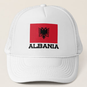 Gorra De Camionero Bandera de Albania