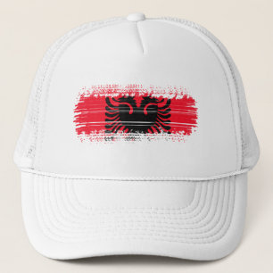 Gorra De Camionero Bandera de Albania
