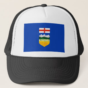 Gorra De Camionero Bandera de Alberta