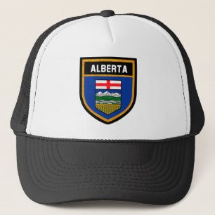 Gorra De Camionero Bandera de Alberta