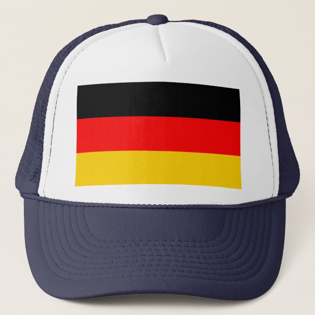 Gorra De Camionero Bandera de Alemania (Anverso)