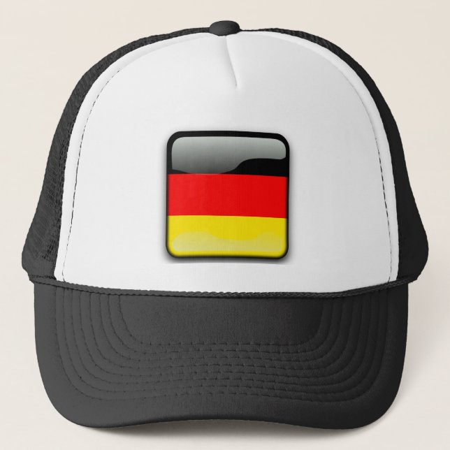 Gorra De Camionero Bandera de Alemania (Anverso)