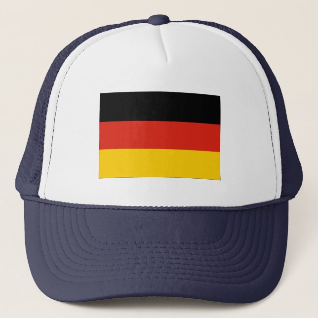 Gorra De Camionero Bandera de Alemania (Anverso)