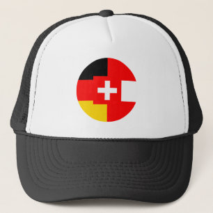 Gorra De Camionero Bandera de Alemania Austria Suiza Ian alemán