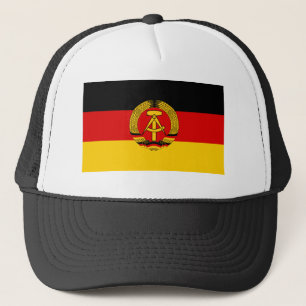 Gorra De Camionero Bandera de Alemania Oriental