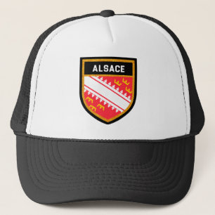 Gorra De Camionero Bandera de Alsacia