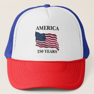 Gorra De Camionero Bandera de América 250 Años