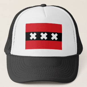 Gorra De Camionero Bandera de Amsterdam
