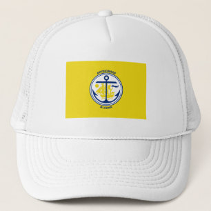 Gorra De Camionero Bandera de Anchorage