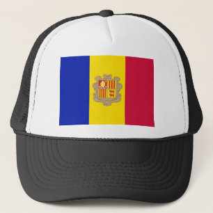Gorra De Camionero Bandera de Andorra