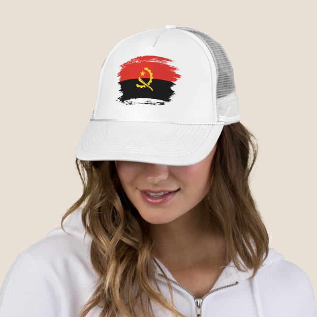 Gorra De Camionero Bandera de Angola (In situ)