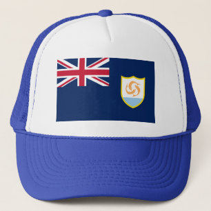 Gorra De Camionero Bandera de Anguila Patriótica