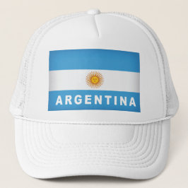 Gorra De Camionero Bandera de Argentina