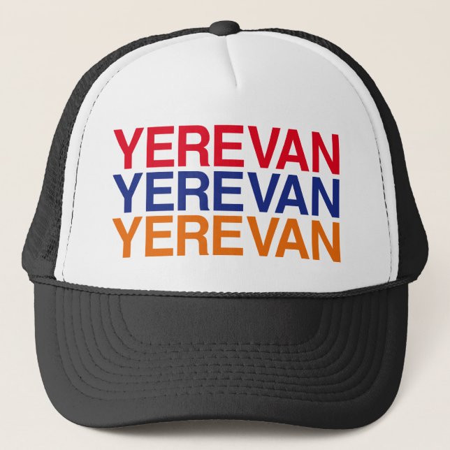 Gorra De Camionero Bandera de ARMENIA (Anverso)