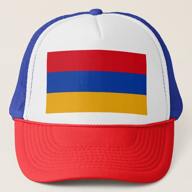Gorra De Camionero Bandera de Armenia (Anverso)