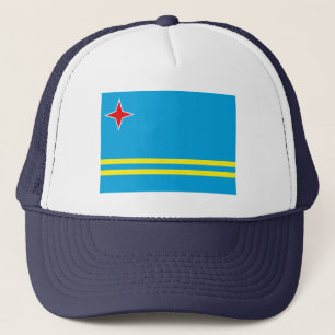 Gorra De Camionero Bandera de Aruba
