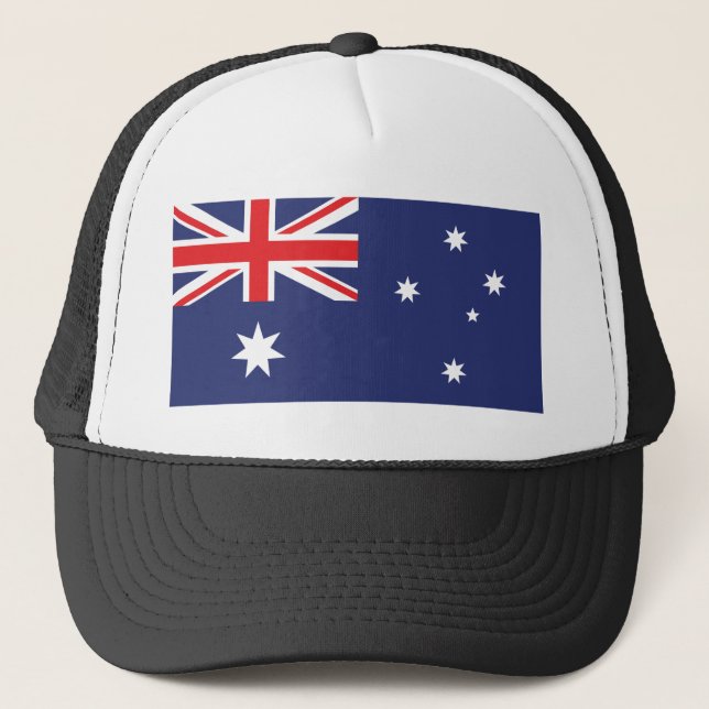Gorra De Camionero Bandera de Australia (Anverso)