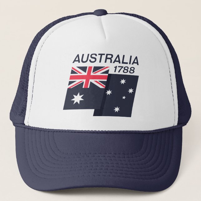 Gorra De Camionero Bandera de Australia (Anverso)