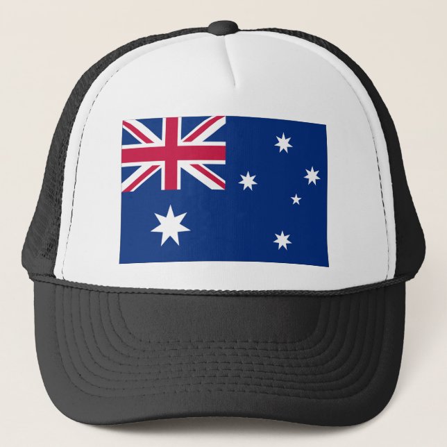 Gorra De Camionero Bandera de Australia (Anverso)
