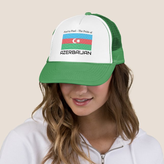 Gorra De Camionero Bandera de Azerbaiyán (In situ)