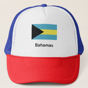 Gorra De Camionero Bandera de Bahamas