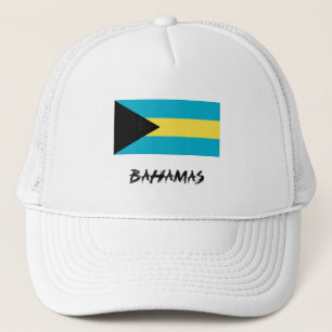 Gorra De Camionero Bandera de Bahamas