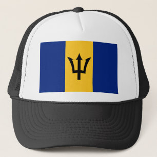 Gorra De Camionero Bandera de Barbados