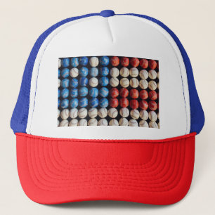Gorra De Camionero Bandera de Béisbol Americana