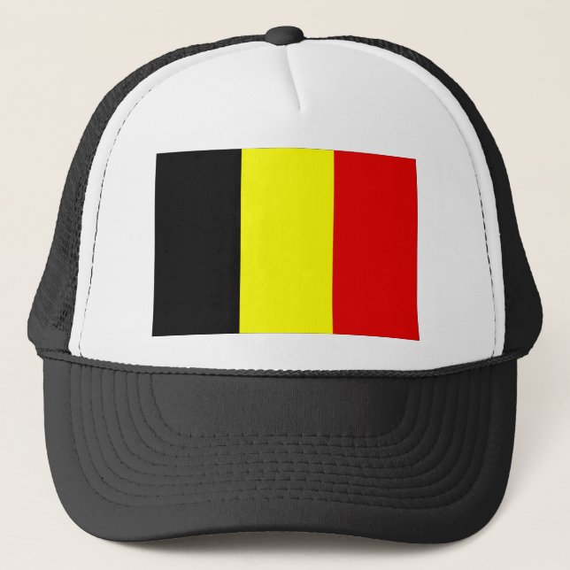 Gorra De Camionero Bandera de Bélgica (Anverso)