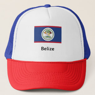 Gorra De Camionero Bandera de Belice