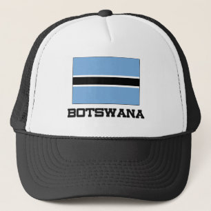 Gorra De Camionero Bandera de Botswana
