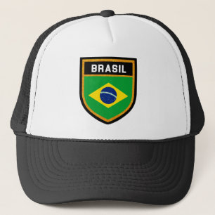 Gorra De Camionero Bandera de Brasil