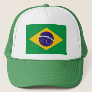 Gorra De Camionero Bandera de Brasil