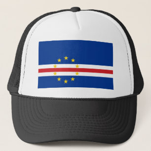 Gorra De Camionero Bandera de Cabo Verde