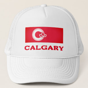 Gorra De Camionero Bandera de Calgary, CANADÁ