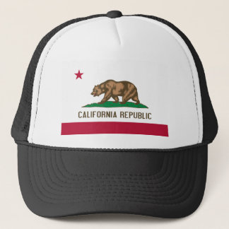 Gorra De Camionero Bandera de California