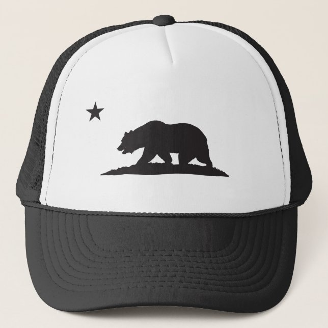 Gorra De Camionero Bandera de California (Anverso)