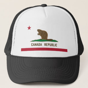 Gorra De Camionero Bandera de California en Canadá