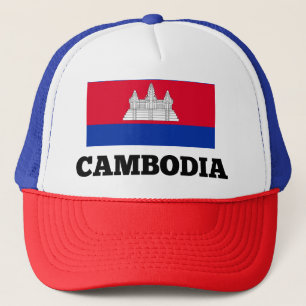 Gorra De Camionero Bandera de Camboya