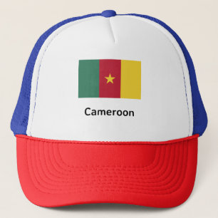 Gorra De Camionero Bandera de Camerún
