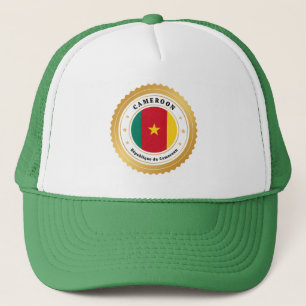 Gorra De Camionero Bandera de Camerún