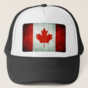 Gorra De Camionero Bandera de Canadá con problemas