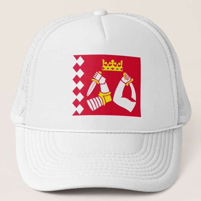Gorra De Camionero Bandera de Carelia del Norte (Anverso)