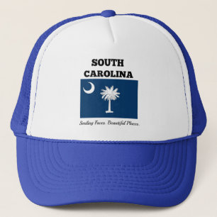 Gorra De Camionero Bandera de Carolina del Sur