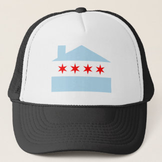 Gorra De Camionero Bandera de casa de Chicago