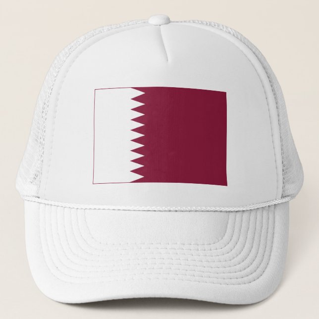 Gorra De Camionero Bandera de Catar (Anverso)