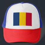 Gorra De Camionero Bandera de Chad<br><div class="desc">Bandera patriótica de Chad.</div>