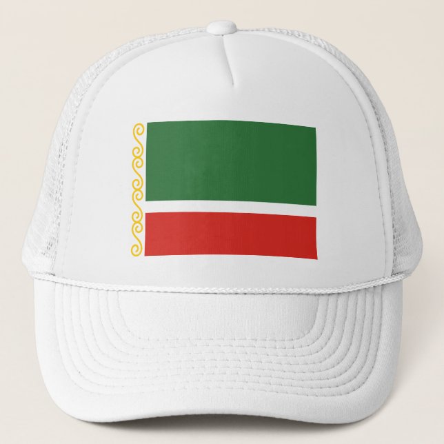 Gorra De Camionero Bandera de Chechenia (Anverso)